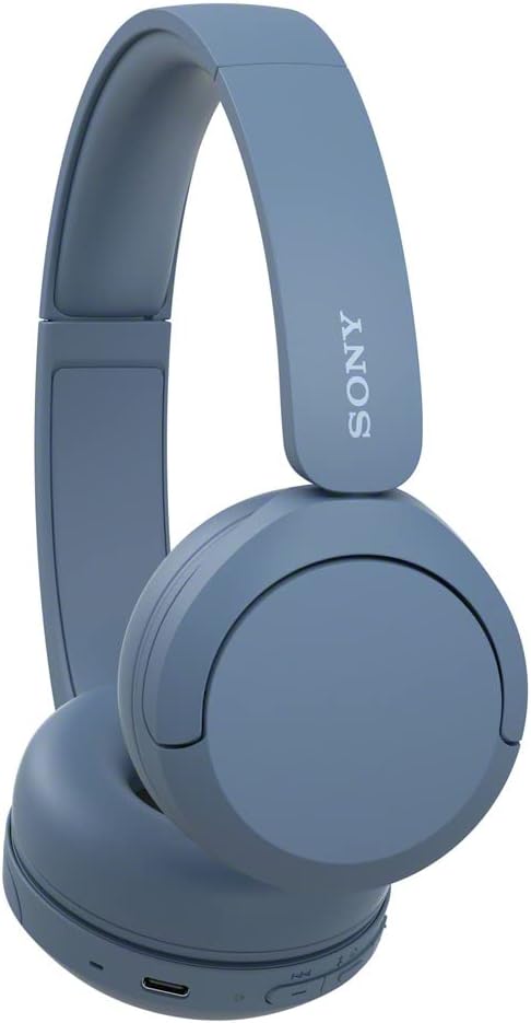 Sony WH-CH520 Wireless Headphones Bluetooth On-Ear Headset with Microphone