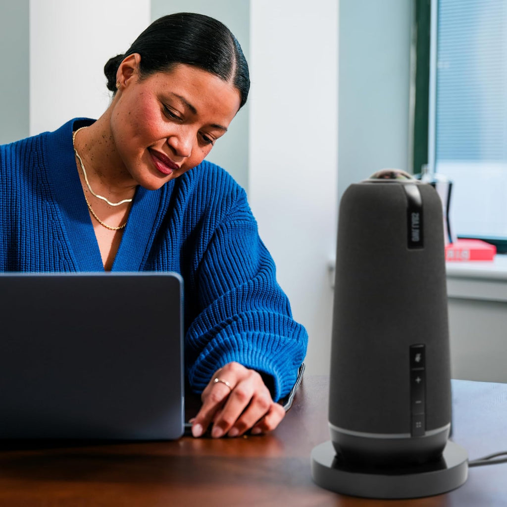 Owl Labs - 360 Degree, 4K Smart Video Conference Camera, Microphone, and Speaker